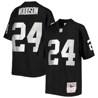 youth mitchell and ness charles woodson black las vegas rai